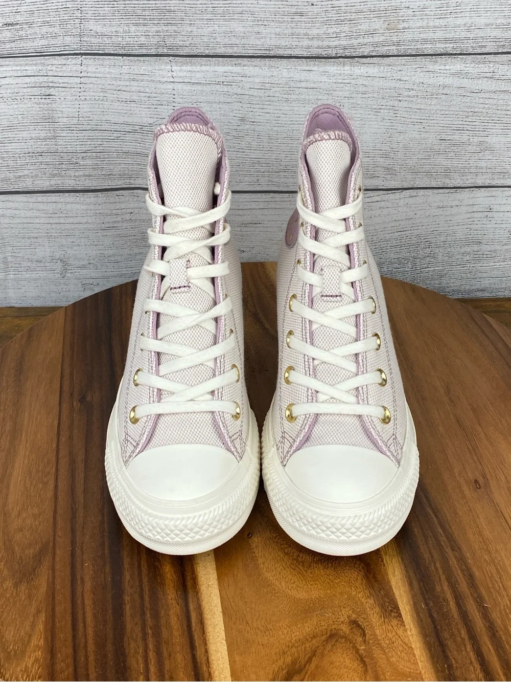 Converse Chuck Taylor All Star Wedge Platform High Light Pink Shoe Women Size 7